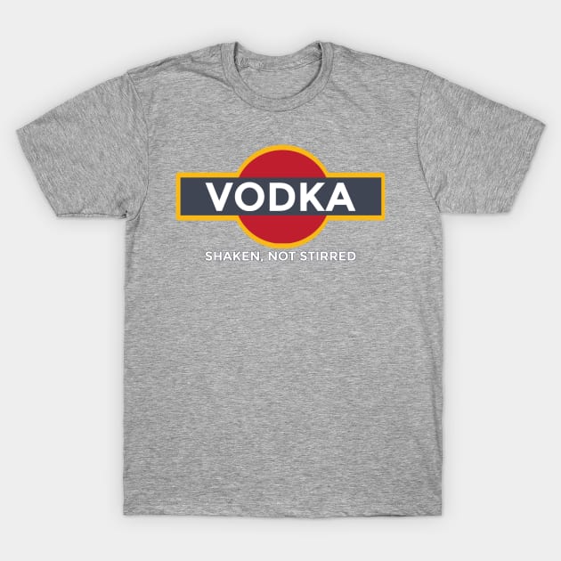 Vodka Martini T-Shirt by bobdijkers